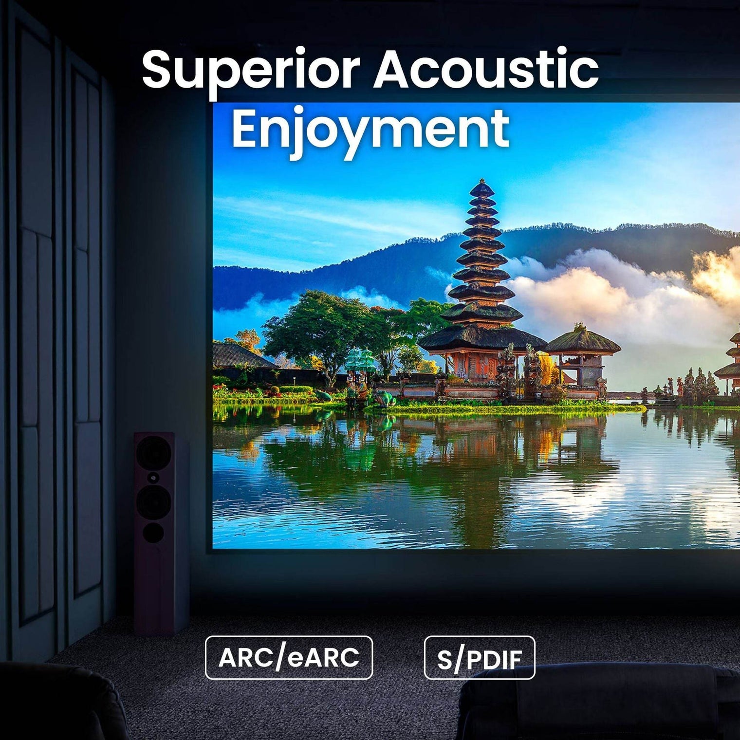 BenQ W5850 - 4K Laser Projector - Vital Technologies LLC