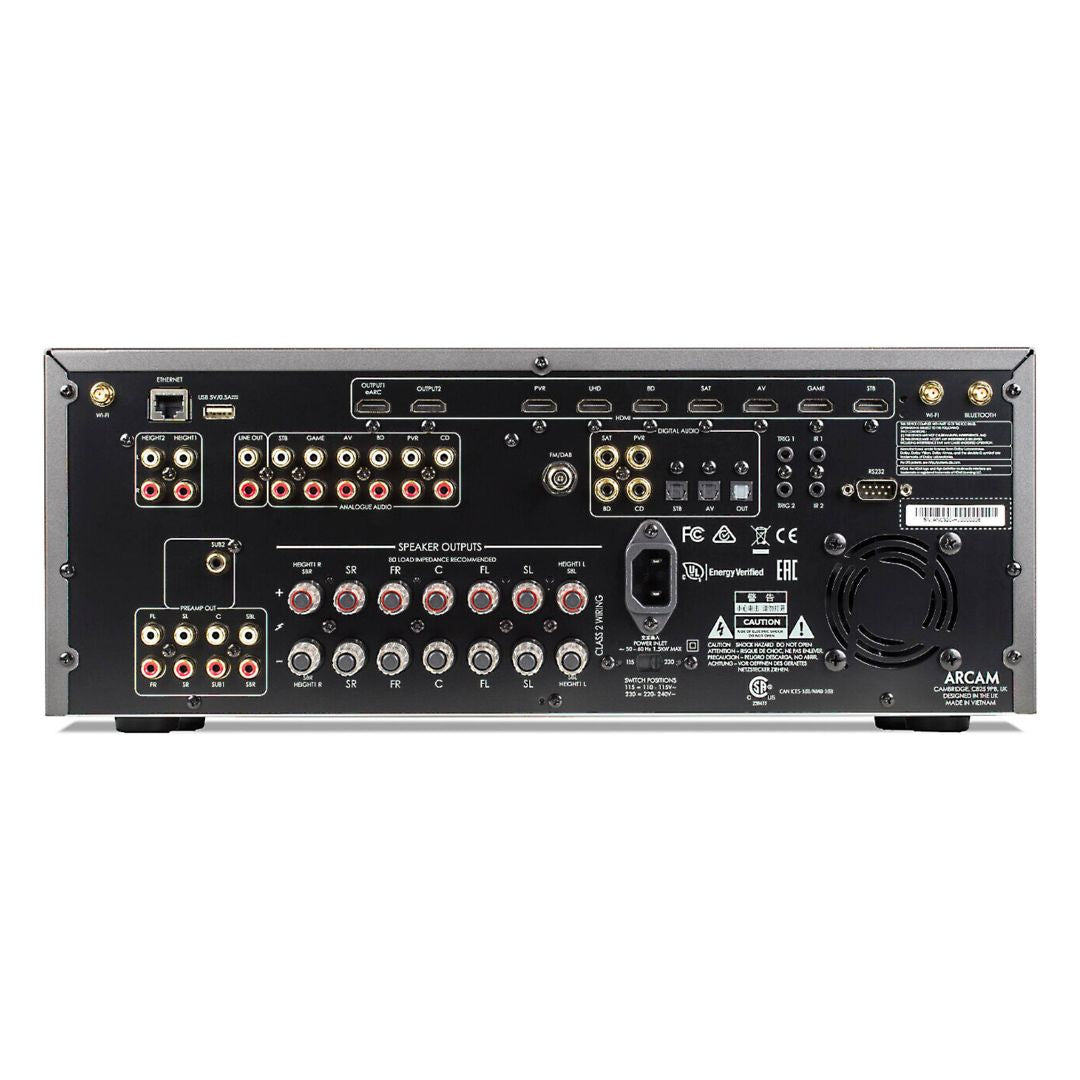 Arcam AVR10 - 7.2 Channel Class AB AV Receiver - AVStore
