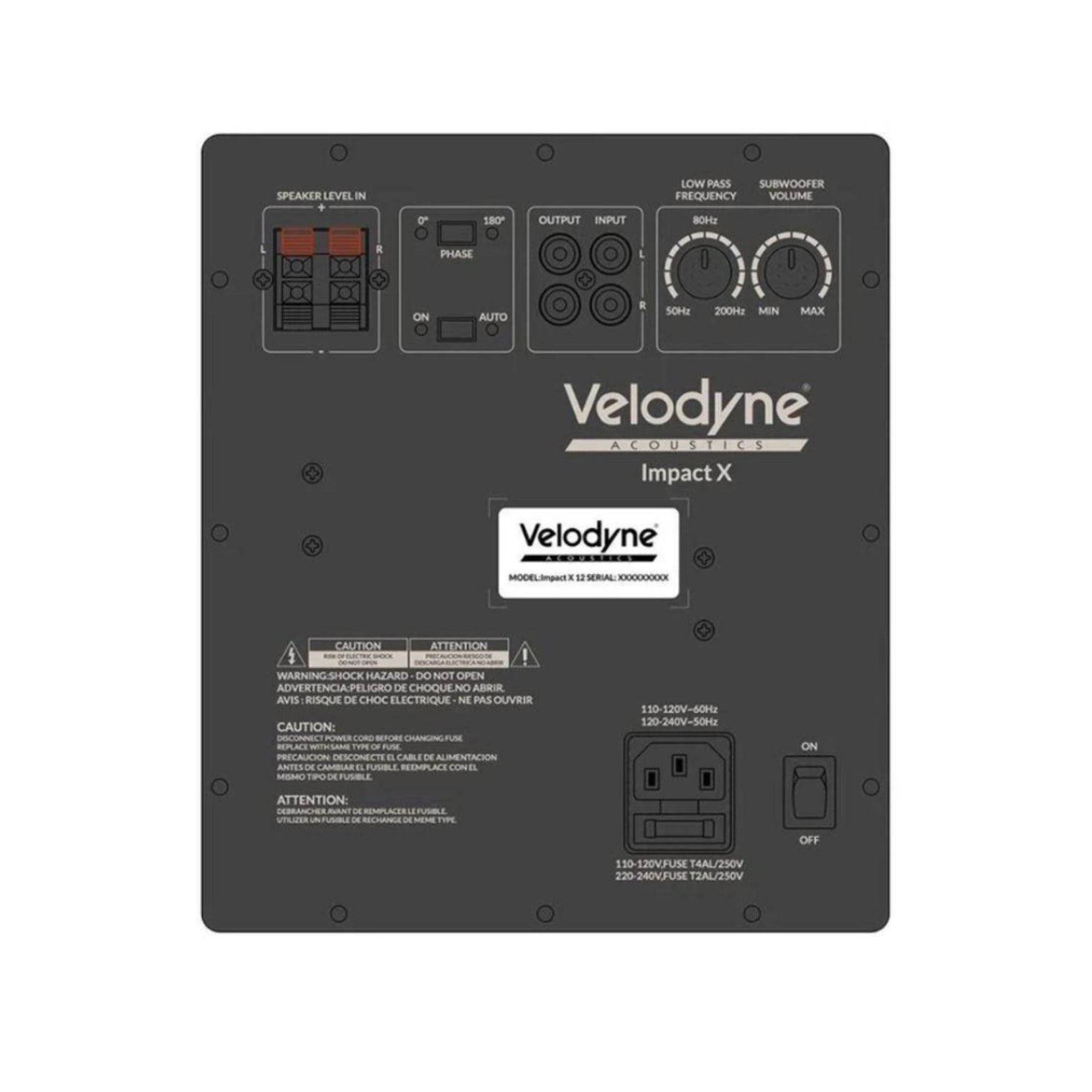 Velodyne Acoustics Impact X 15 - Active Subwoofer - Vital Technologies LLC