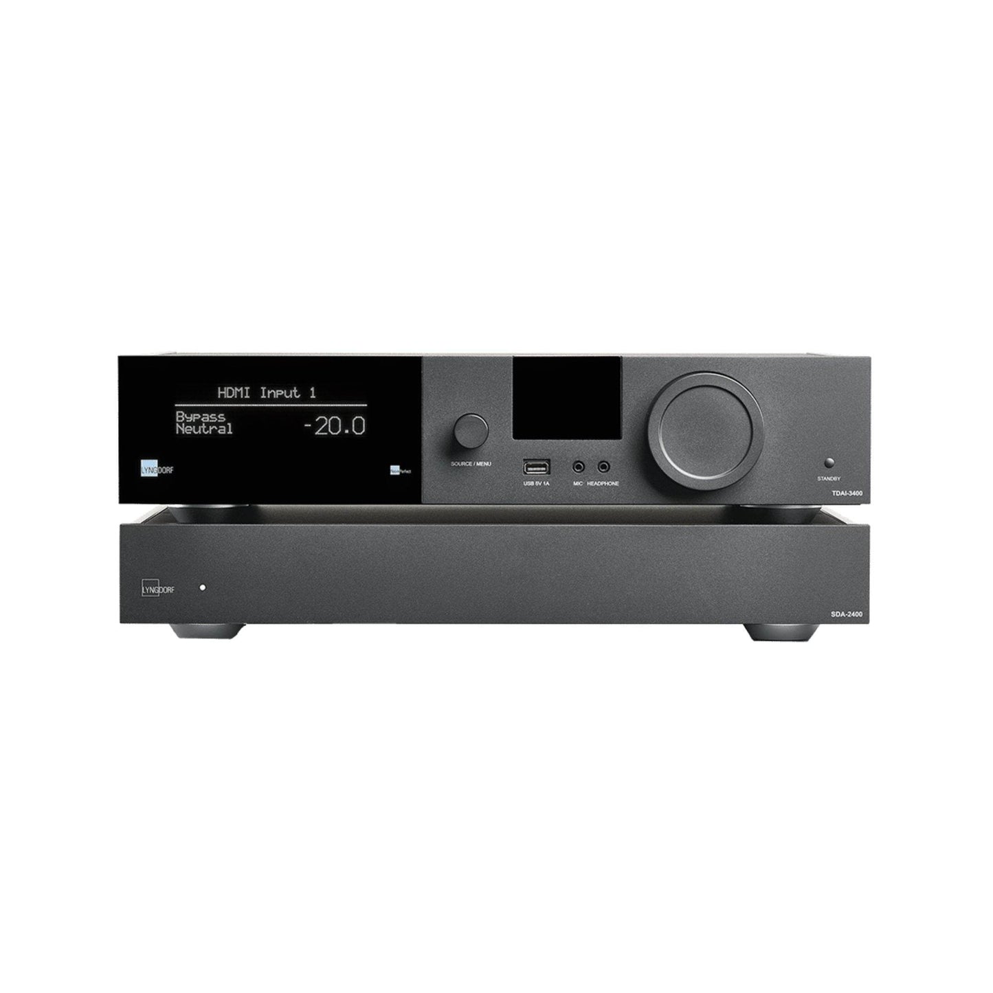 Lyngdorf Audio SDA-2400 - Stereo Power Amplifier - Vital Technologies LLC