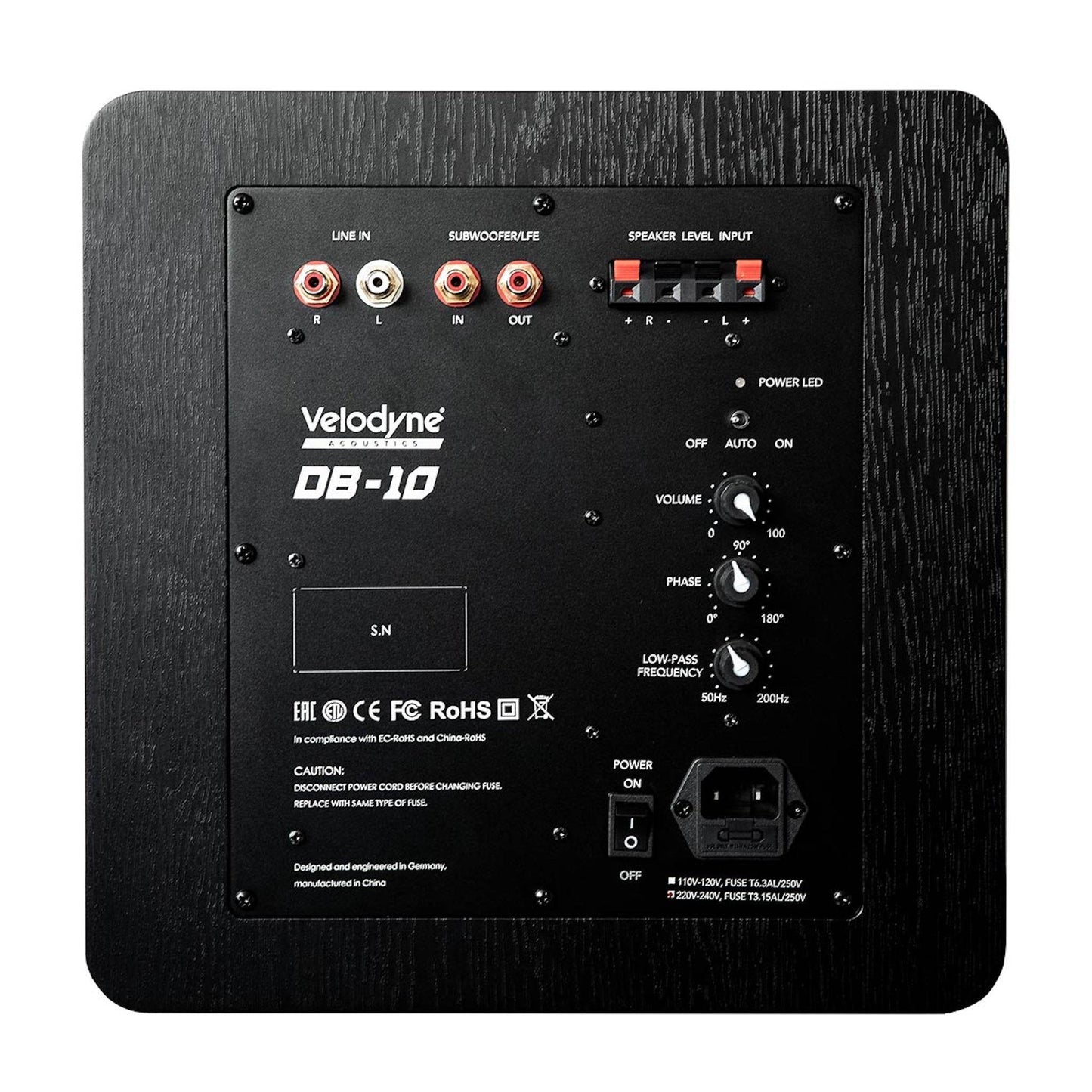 Velodyne Acoustics Deep Blue 10 - Active Subwoofer - Vital Technologies LLC