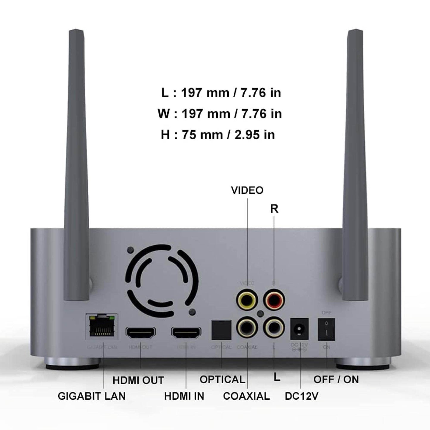 Zidoo Z10 Pro - 4K Streaming Media Player - Vital Technologies LLC