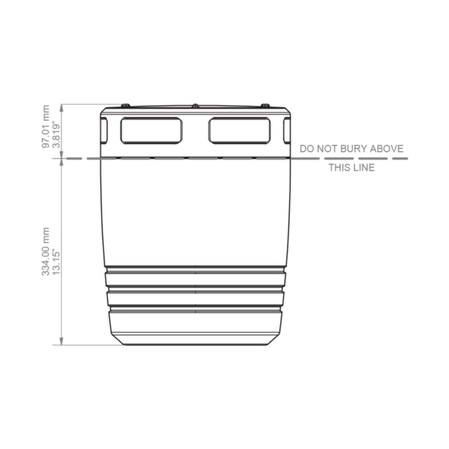 Monitor Audio CLG W10 - Outdoor Passive Subwoofer - Vital Technologies LLC