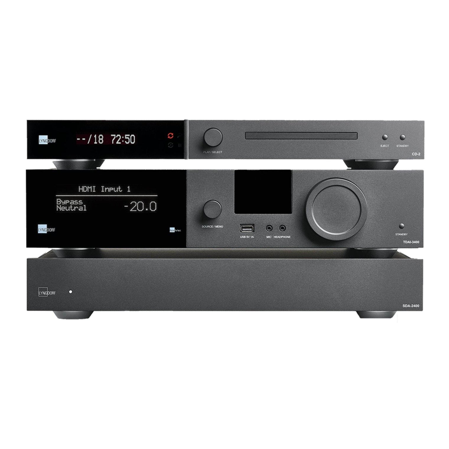Lyngdorf Audio TDAI-3400 - Integrated Amplifier - Vital Technologies LLC