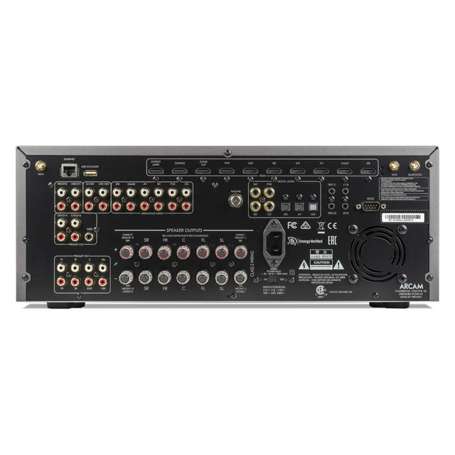 Arcam AVR21- HDMI 2.1 High Power Class AB 7.2 Channel AV Receiver - Vital Technologies LLC