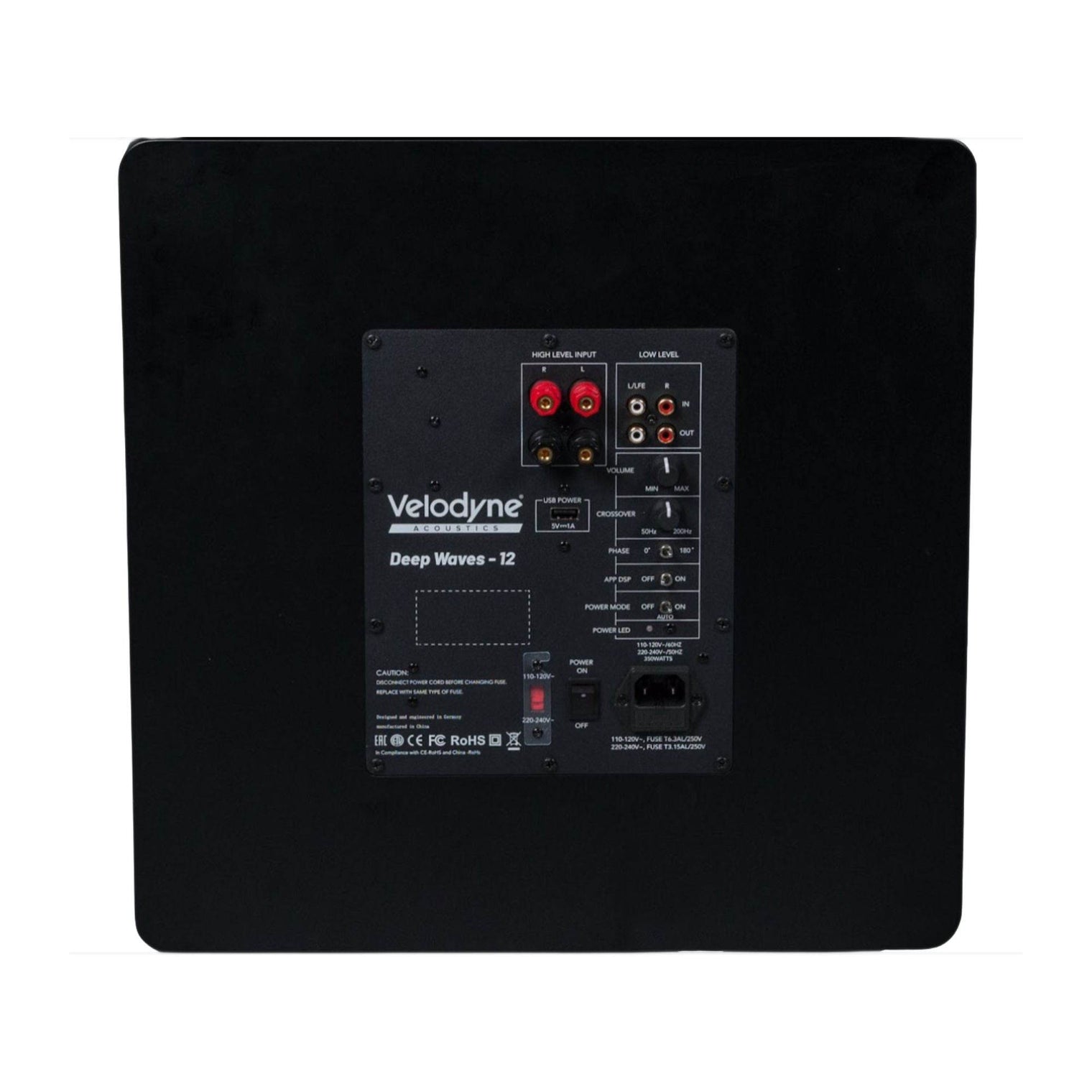 Velodyne Acoustics Deep Waves 10 - Active Subwoofer - Vital Technologies LLC
