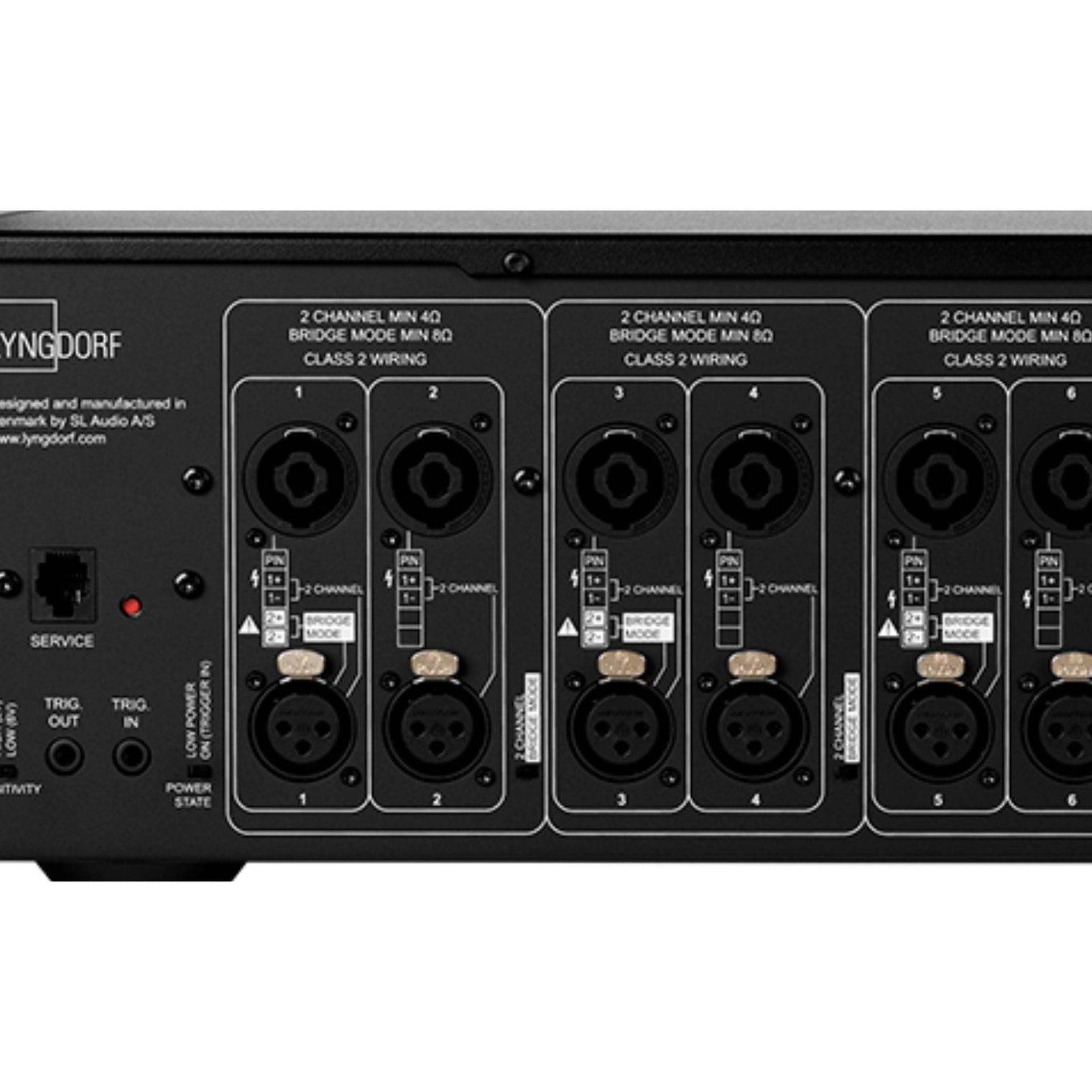 Lyngdorf Audio MXA-8400 - 8-Channel Power Amplifier - Vital Technologies LLC