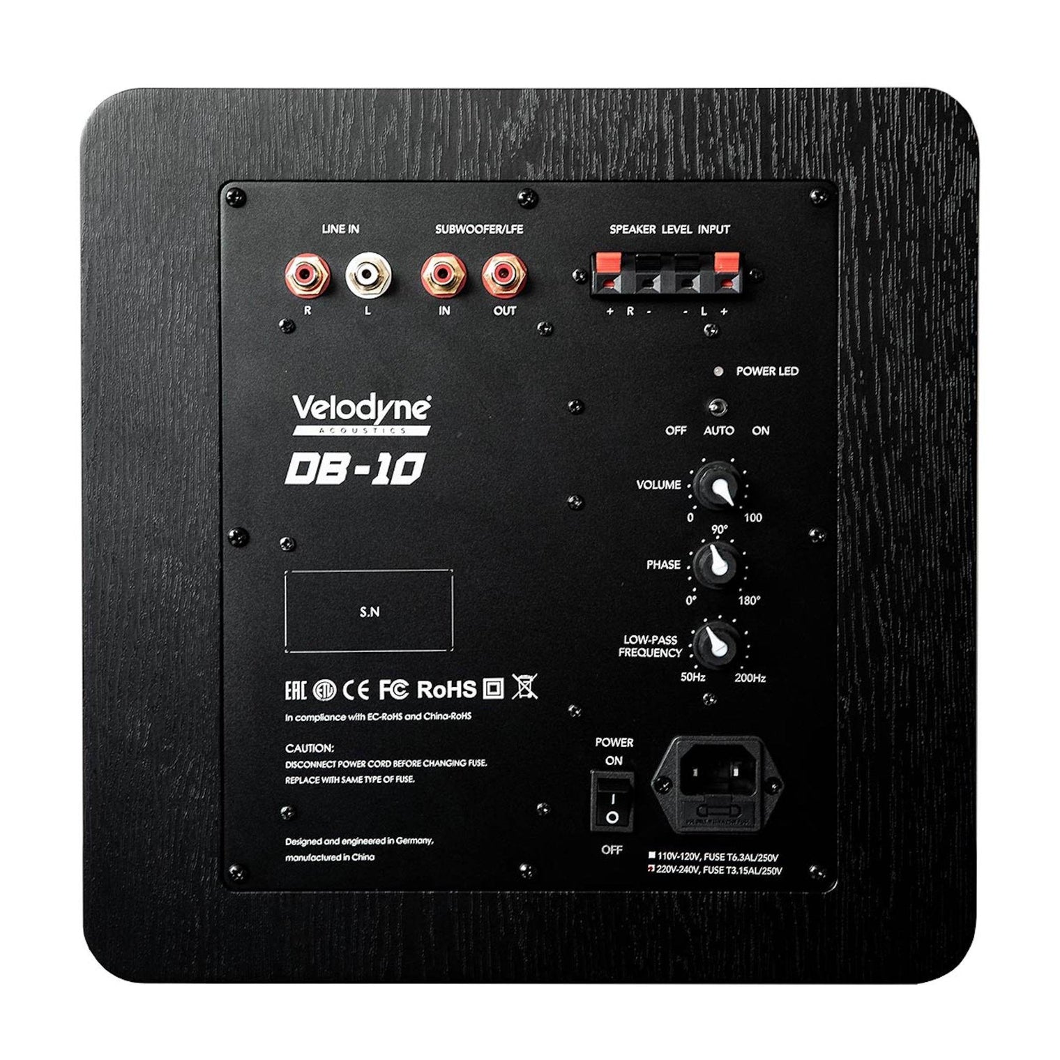 Velodyne Acoustics Deep Blue 10 - Active Subwoofer - Vital Technologies LLC
