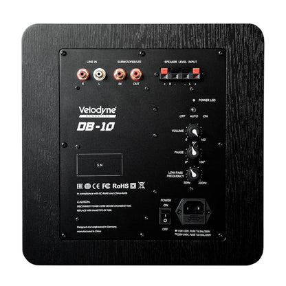 Velodyne Acoustics Deep Blue 10 - Active Subwoofer - Vital Technologies LLC