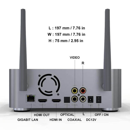 Zidoo Z10 Pro - 4K Streaming Media Player - Vital Technologies LLC