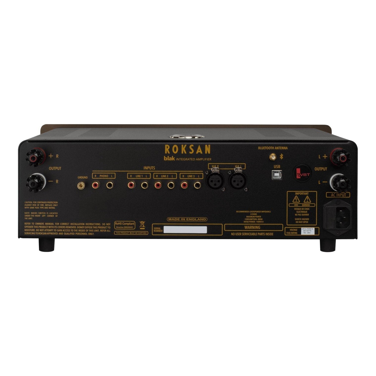 Roksan Blak Integrated - Integrated Amplifier - Vital Technologies LLC